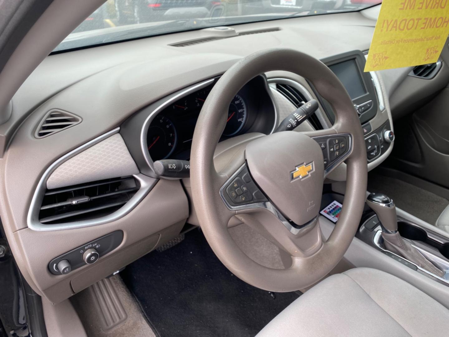 2018 BLUE Chevrolet Malibu LS (1G1ZB5ST7JF) with an 1.5L L4 DOHC 16V engine, 6A transmission, located at 420 I-35E, Lancaster, TX, 75146, (469) 297-4144, 32.593929, -96.823685 - Photo#4